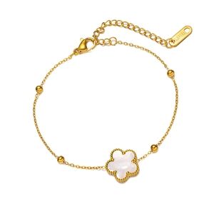 Flor Bracelet 18K Gold Plated Steel